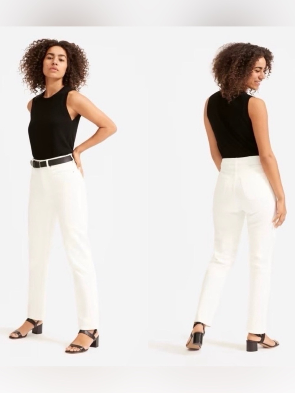 Everlane High Rise Straight Jean